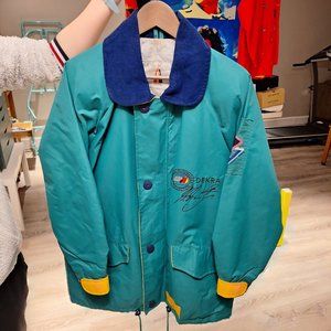 Michael Schumacher Formula one F1 green racing jacket